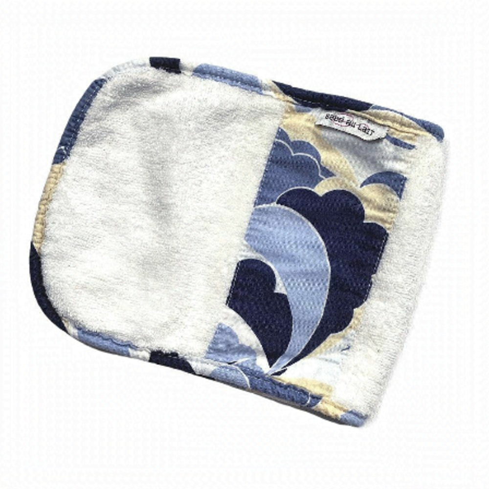 𝅺bebe Au Lait Cloud Print Terry Burp Cloth